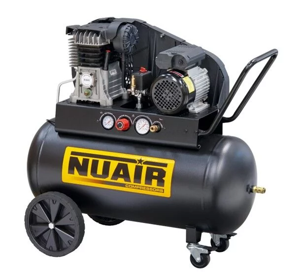 Kompresor olejowy wyciszony 66dB 50L 10 bar 2,2 kW 230V 390 l/min NuAir
