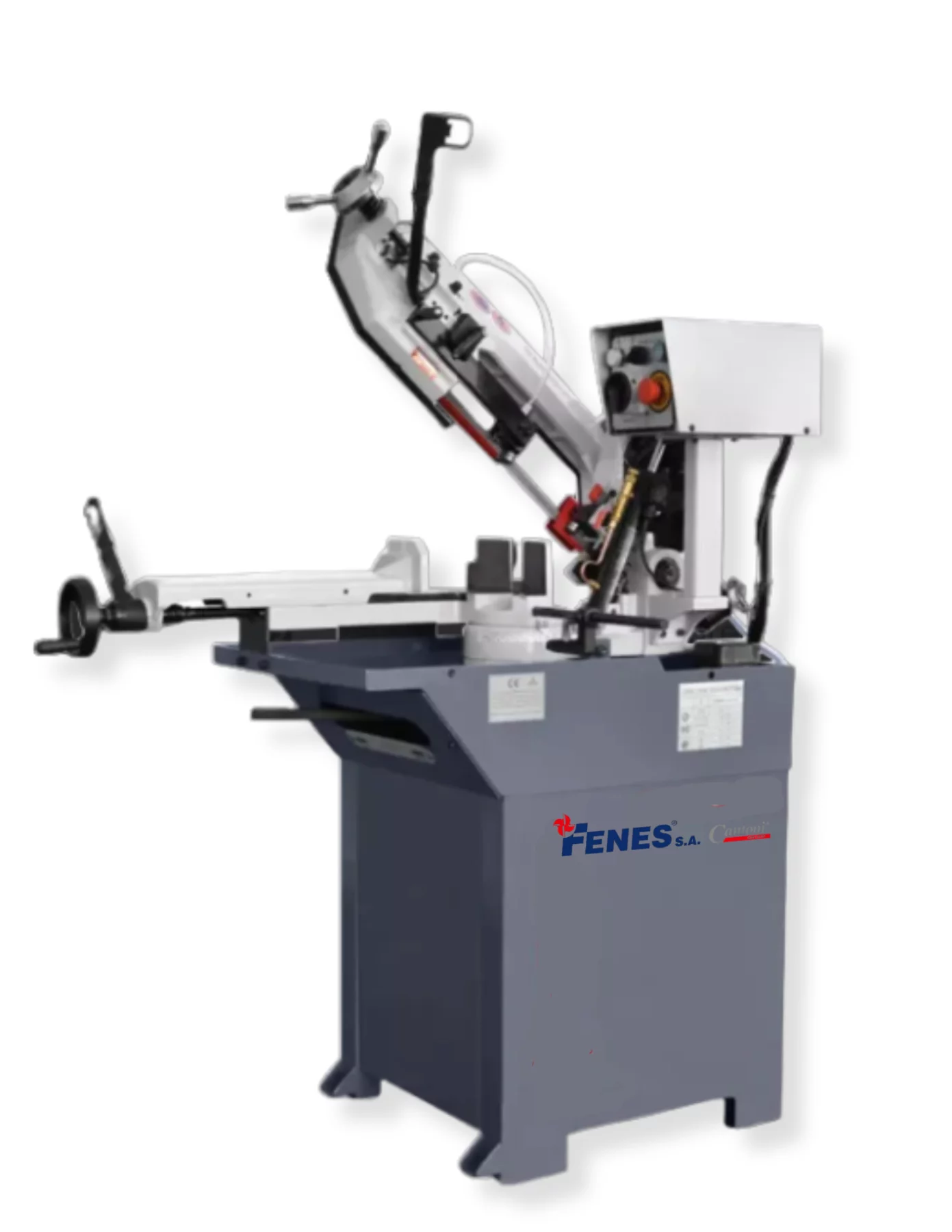 Przecinarka taśmowa do metalu FENES BS170G + Piła taśmowa do metalu FENES BEST CUT M51 27 x 6/10 x 2455 - 5 szt. ZESTAW