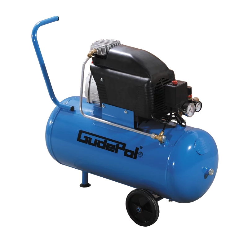 Kompresor tłokowy olejowy 50L 8bar 1,5kW 230V 241l/min Gudepol