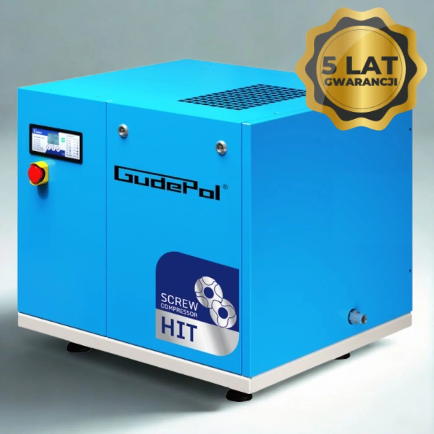 Kompresor śrubowy HIT-3G 7,5 kW 10 bar 900 l/min GUDEPOL