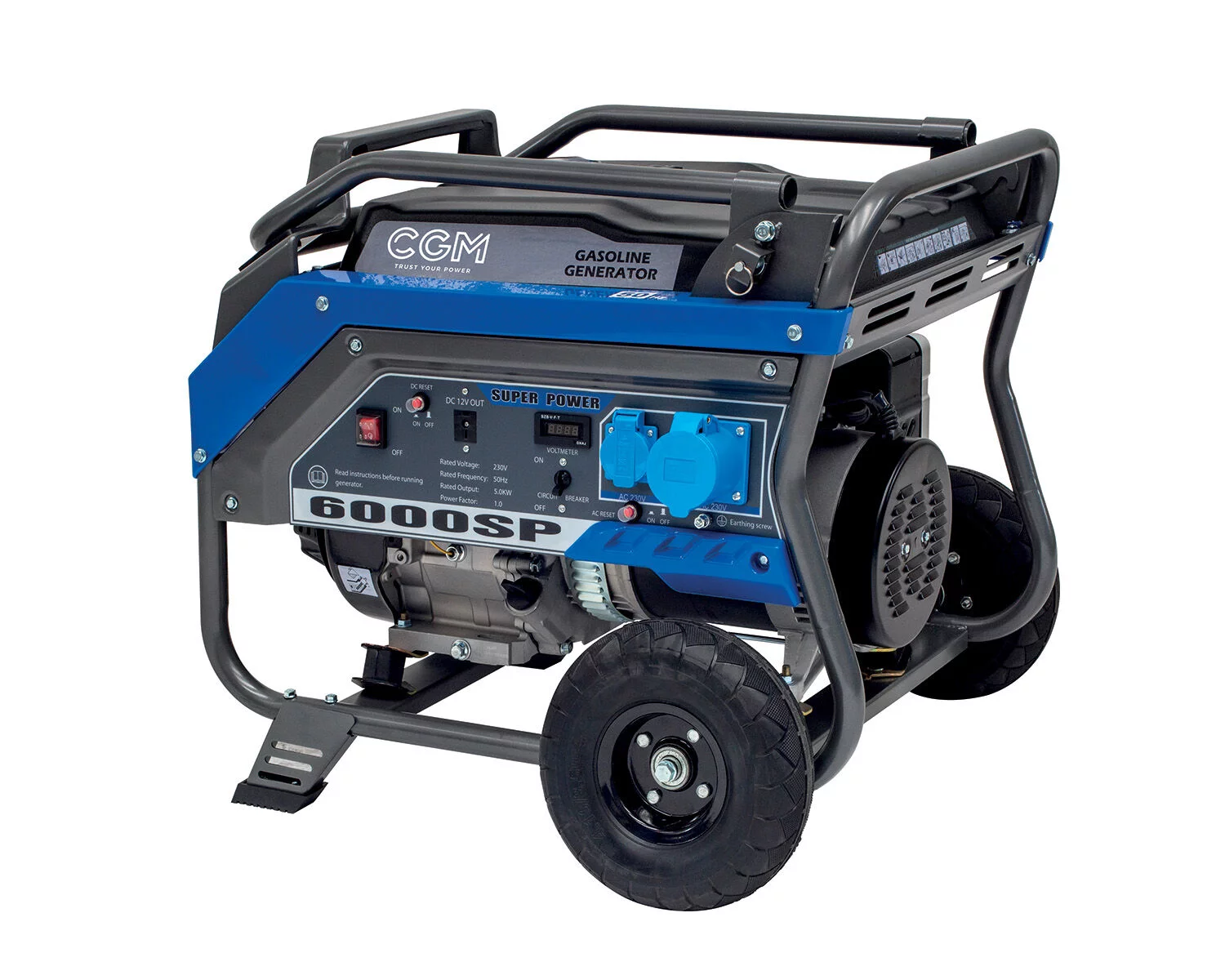 CGM Super Power 6000SP – agregat prądotwórczy 5,4 kW benzynowy 230 V